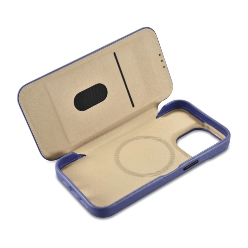 Kup Etui iCarer CE Premium Leather Folio MagSafe Apple iPhone 14 Pro Max jasnofialový - ICR419 - {ean13} - Sklep Home Screen