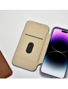 Kup Case iCarer CE Premium Leder Folio MagSafe Apple iPhone 14 Pro Max helllila - ICR419 - {ean13} - Sklep Home Screen