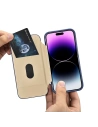Kup Case iCarer CE Premium Leder Folio MagSafe Apple iPhone 14 Pro Max blau - ICR420 - {ean13} - Sklep Home Screen