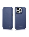 Kup Case iCarer CE Premium Leder Folio MagSafe Apple iPhone 14 Pro Max blau - ICR420 - {ean13} - Sklep Home Screen