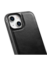 Kup Etui iCarer bőr olaj viasz MagSafe Apple iPhone 14 fekete - ICR421 - {ean13} - Sklep Home Screen