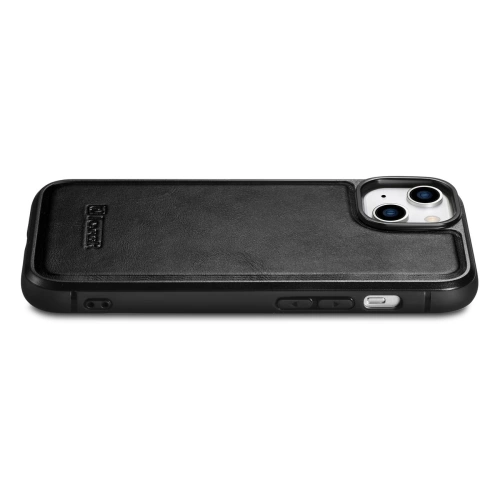 Kup Etui iCarer Leather Oil Wax MagSafe Apple iPhone 14 černé - ICR421 - {ean13} - Sklep Home Screen