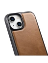 Kup Etui iCarer Leather Oil Wax MagSafe Apple iPhone 14 jasnobrązowy - ICR424 - {ean13} - Sklep Home Screen