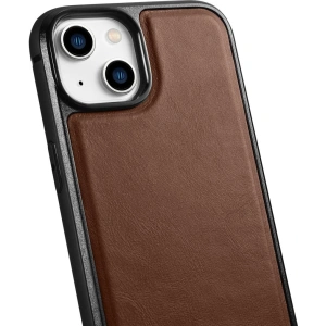 Kup Etui iCarer Leather Oil Wax MagSafe Apple iPhone 14 Plus / 15 Plus hnědé - ICR430 - {ean13} - Sklep Home Screen