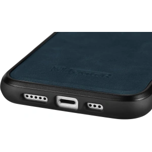 Kup Etui iCarer Leather Oil Wax MagSafe Apple iPhone 14 Plus / 15 Plus modré - ICR431 - {ean13} - Sklep Home Screen