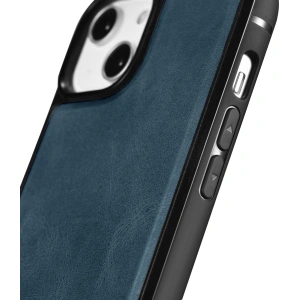 Kup Etui iCarer Leather Oil Wax MagSafe Apple iPhone 14 Plus / 15 Plus modré - ICR431 - {ean13} - Sklep Home Screen