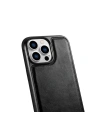Kup Case iCarer Lederölwachs MagSafe Apple iPhone 14 Pro Max schwarz - ICR433 - {ean13} - Sklep Home Screen