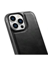 Kup Case iCarer Lederölwachs MagSafe Apple iPhone 14 Pro Max schwarz - ICR433 - {ean13} - Sklep Home Screen