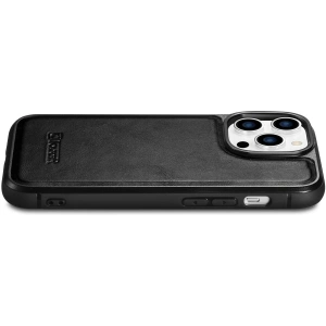 Kup Etui iCarer Leather Oil Wax MagSafe Apple iPhone 14 Pro Max černé - ICR433 - {ean13} - Sklep Home Screen
