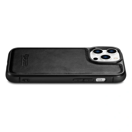 Kup Case iCarer Lederölwachs MagSafe Apple iPhone 14 Pro Max schwarz - ICR433 - {ean13} - Sklep Home Screen