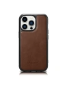 Etui iCarer Leather Oil Wax MagSafe Apple iPhone 14 Pro Max brązowy