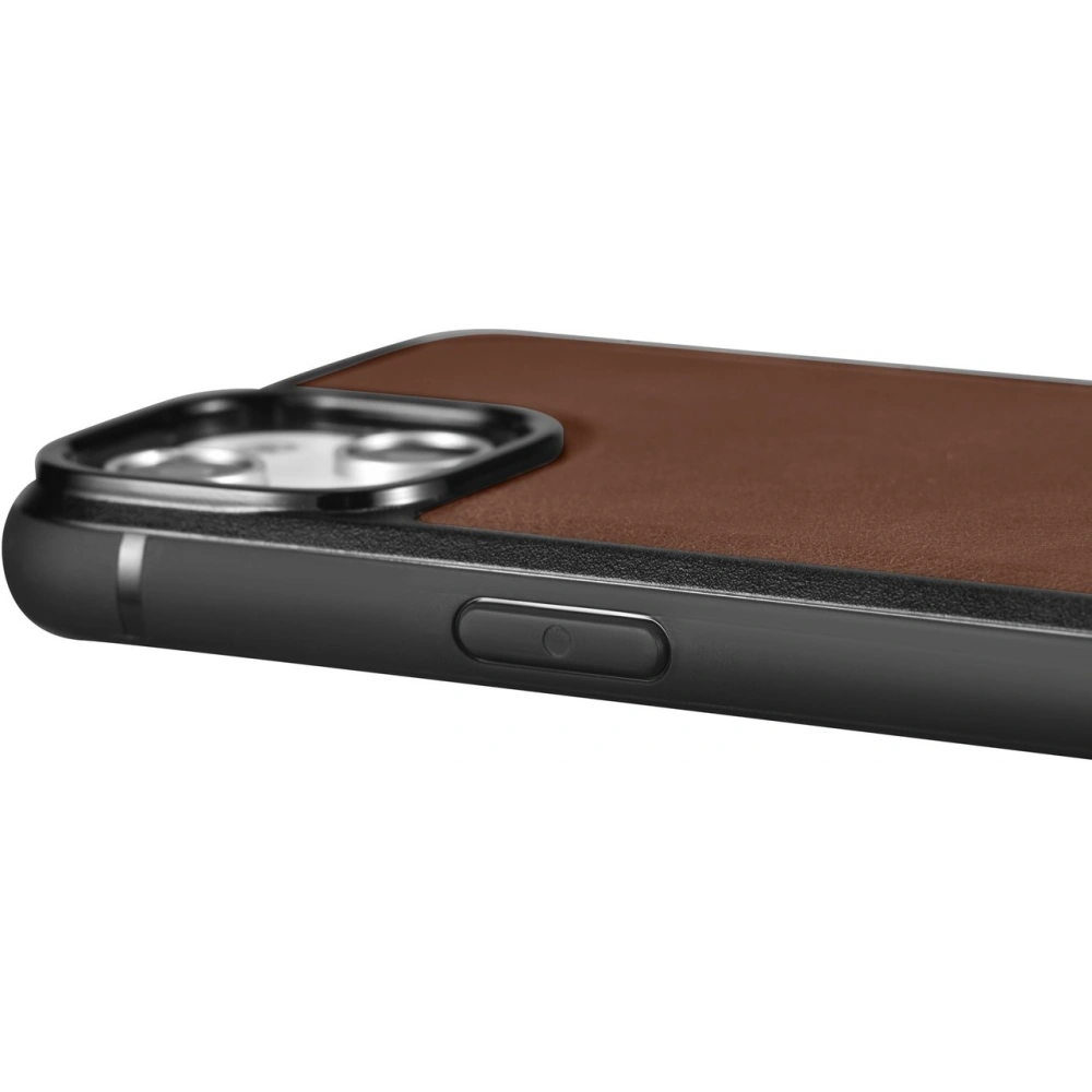 Etui iCarer Leather Oil Wax MagSafe Apple iPhone 14 Pro Max brązowy