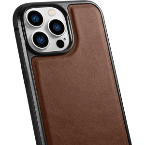 Kup Etui iCarer Leather Oil Wax MagSafe Apple iPhone 14 Pro Max hnědý - ICR434 - {ean13} - Sklep Home Screen