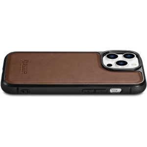 Kup Etui iCarer Leather Oil Wax MagSafe Apple iPhone 14 Pro Max hnědý - ICR434 - {ean13} - Sklep Home Screen