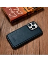 Kup Etui iCarer bőr olaj viasz MagSafe Apple iPhone 14 Pro Max kék - ICR435 - {ean13} - Sklep Home Screen