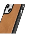 Kup Case iCarer Leder Öl Wachs MagSafe Apple iPhone 14 Pro Max hellbraun - ICR436 - {ean13} - Sklep Home Screen