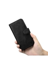 Buy iCarer Oil Wax Wallet Anti-RFID 2in1 Apple iPhone 14 black - ICR437 - {ean13} - Home Screen Store Europe