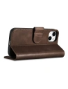 Kup Etui iCarer Oil Wax Wallet Anti-RFID 2in1 Apple iPhone 14 brązowy - ICR438 - {ean13} - Sklep Home Screen