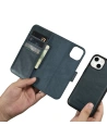 Kup Case iCarer Oil Wax Wallet Anti-RFID 2in1 Apple iPhone 14 blau - ICR439 - {ean13} - Sklep Home Screen