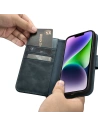 Kup Case iCarer Oil Wax Wallet Anti-RFID 2in1 Apple iPhone 14 blau - ICR439 - {ean13} - Sklep Home Screen