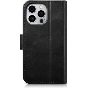 Kup Etui iCarer Oil Wax Wallet Anti-RFID 2in1 Apple iPhone 14 Pro černé - ICR441 - {ean13} - Sklep Home Screen