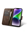 Buy iCarer Oil Wax Wallet Anti-RFID 2in1 Apple iPhone 14 Plus / 15 Plus brown - ICR446 - {ean13} - Home Screen Store Europe