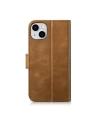 Kup Husă iCarer Oil Wax Wallet Anti-RFID 2în1 pentru Apple iPhone 14 Plus / 15 Plus maro deschis - ICR448 - {ean13} - Sklep Home Screen