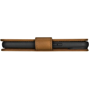 Kup Husă iCarer Oil Wax Wallet Anti-RFID 2în1 pentru Apple iPhone 14 Plus / 15 Plus maro deschis - ICR448 - {ean13} - Sklep Home Screen