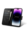 Kup Etui iCarer Oil Wax Wallet Anti-RFID 2in1 Apple iPhone 14 Pro Max czarny - ICR449 - {ean13} - Sklep Home Screen