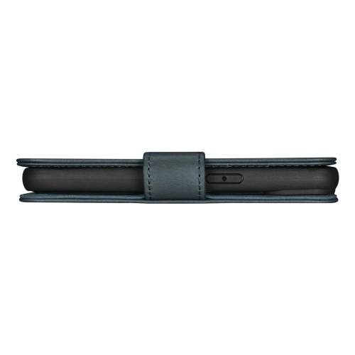 Kup Husă iCarer Oil Wax Wallet Anti-RFID 2în1 Apple iPhone 14 Pro Max albastru - ICR451 - {ean13} - Sklep Home Screen