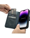 Kup Etui iCarer Oil Wax Wallet Anti-RFID 2in1 Apple iPhone 14 Pro Max modrý - ICR451 - {ean13} - Sklep Home Screen