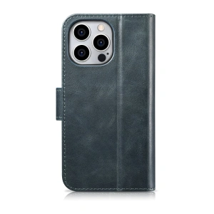 Kup Etui iCarer Oil Wax Wallet Anti-RFID 2in1 Apple iPhone 14 Pro Max modrý - ICR451 - {ean13} - Sklep Home Screen