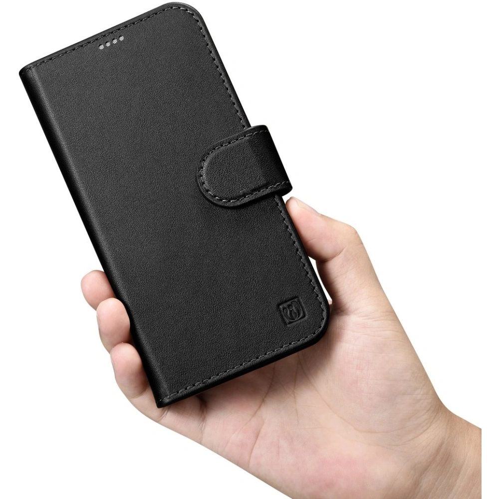 Etui iCarer Wallet Anti-RFID 2in1 Apple iPhone 14 czarny