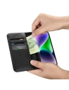 Kup Carcasă iCarer Wallet Anti-RFID 2in1 Apple iPhone 14 negru - ICR453 - {ean13} - Sklep Home Screen
