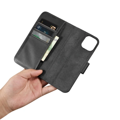 Kup Carcasă iCarer Wallet Anti-RFID 2in1 Apple iPhone 14 negru - ICR453 - {ean13} - Sklep Home Screen