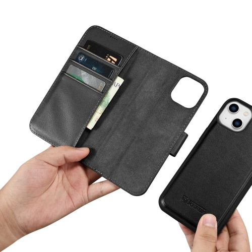 Kup Carcasă iCarer Wallet Anti-RFID 2in1 Apple iPhone 14 negru - ICR453 - {ean13} - Sklep Home Screen