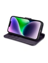 Kup Case iCarer Wallet Anti-RFID 2in1 Apple iPhone 14 dunkelviolett - ICR456 - {ean13} - Sklep Home Screen
