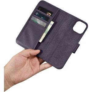Kup Etui iCarer Wallet Anti-RFID 2in1 Apple iPhone 14 tmavě fialové - ICR456 - {ean13} - Sklep Home Screen