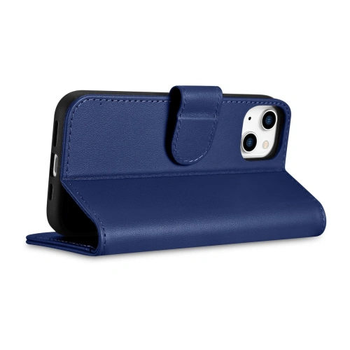 Kup Case iCarer Wallet Anti-RFID 2in1 Apple iPhone 14 blau - ICR458 - {ean13} - Sklep Home Screen