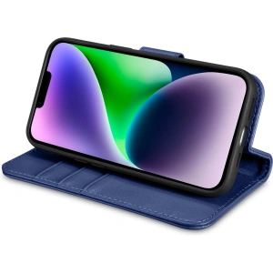 Kup Case iCarer Wallet Anti-RFID 2in1 Apple iPhone 14 blau - ICR458 - {ean13} - Sklep Home Screen