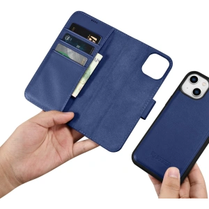 Kup Etui iCarer Wallet Anti-RFID 2in1 Apple iPhone 14 modrý - ICR458 - {ean13} - Sklep Home Screen