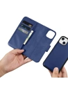 Kup Case iCarer Wallet Anti-RFID 2in1 Apple iPhone 14 blau - ICR458 - {ean13} - Sklep Home Screen