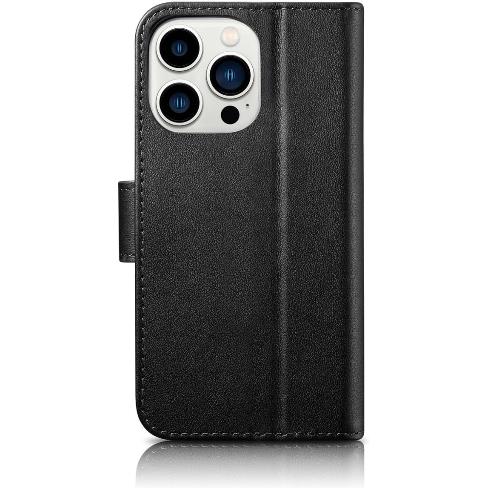Etui iCarer Wallet Anti-RFID 2in1 Apple iPhone 14 Pro czarny