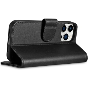 Kup Etui iCarer Wallet Anti-RFID 2in1 Apple iPhone 14 Pro czarny - ICR459 - {ean13} - Sklep Home Screen