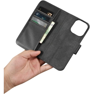 Kup Etui iCarer Wallet Anti-RFID 2in1 Apple iPhone 14 Pro czarny - ICR459 - {ean13} - Sklep Home Screen