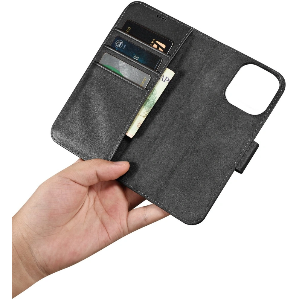 Etui iCarer Wallet Anti-RFID 2in1 Apple iPhone 14 Pro czarny