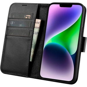 Kup Etui iCarer Wallet Anti-RFID 2in1 Apple iPhone 14 Plus / 15 Plus černé - ICR465 - {ean13} - Sklep Home Screen