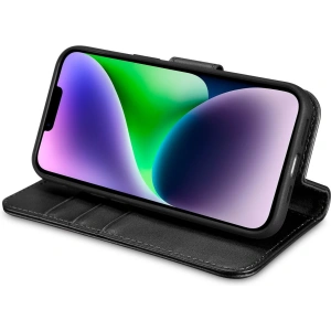 Kup Husă iCarer Wallet Anti-RFID 2în1 Apple iPhone 14 Plus / 15 Plus negru - ICR465 - {ean13} - Sklep Home Screen
