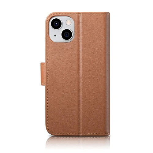 Kup Etui iCarer Wallet Anti-RFID 2in1 Apple iPhone 14 Plus / 15 Plus hnědé - ICR466 - {ean13} - Sklep Home Screen