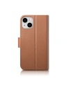 Kup Etui iCarer Wallet Anti-RFID 2in1 Apple iPhone 14 Plus / 15 Plus brązowy - ICR466 - {ean13} - Sklep Home Screen